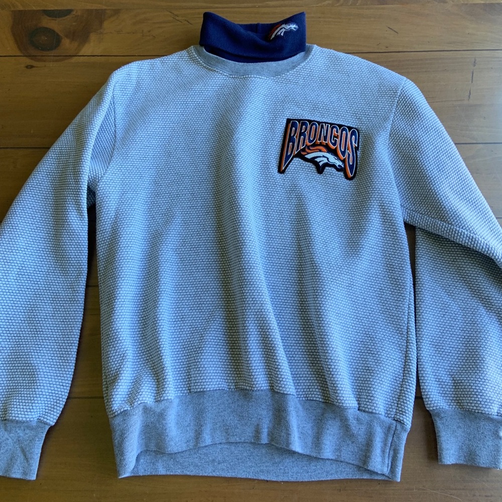 Turtleneck Broncos Sweatshirt